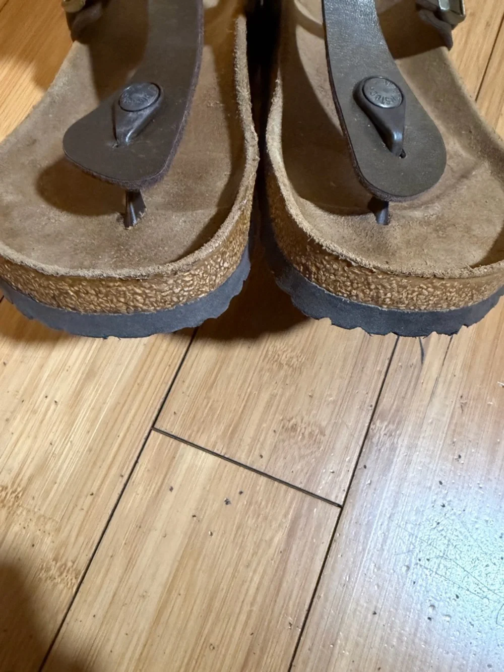 Birkenstock Gizeh Sandal Bronze Size 39 / 8-8.5 - Picture 5 of 16